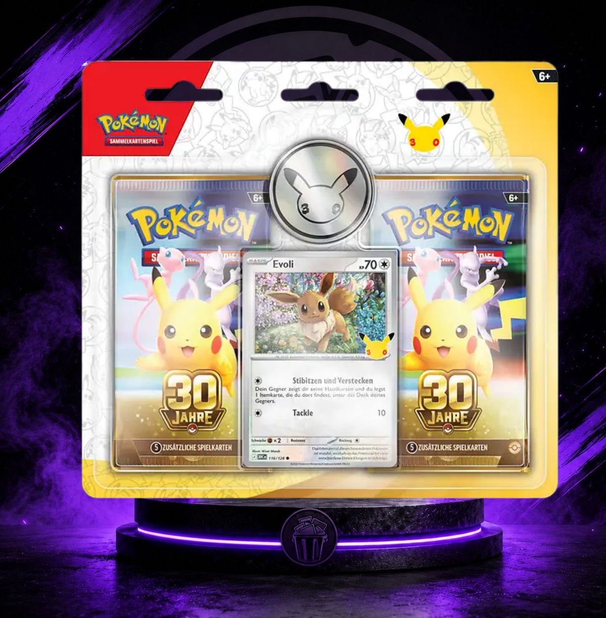 Pokemon 2er Blister - 30 Jahre DE