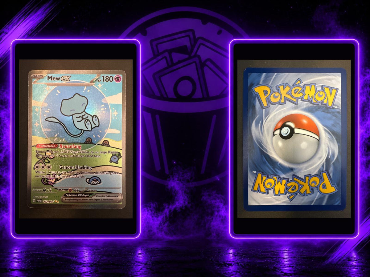 Mew ex Paldeas Schicksale EXC deutsch