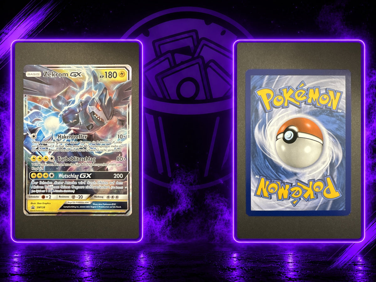 Zekrom GX Promo EXC+ DE