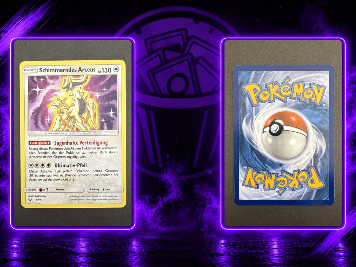 Schimmerndes Arceus Shiny UR EXC DE