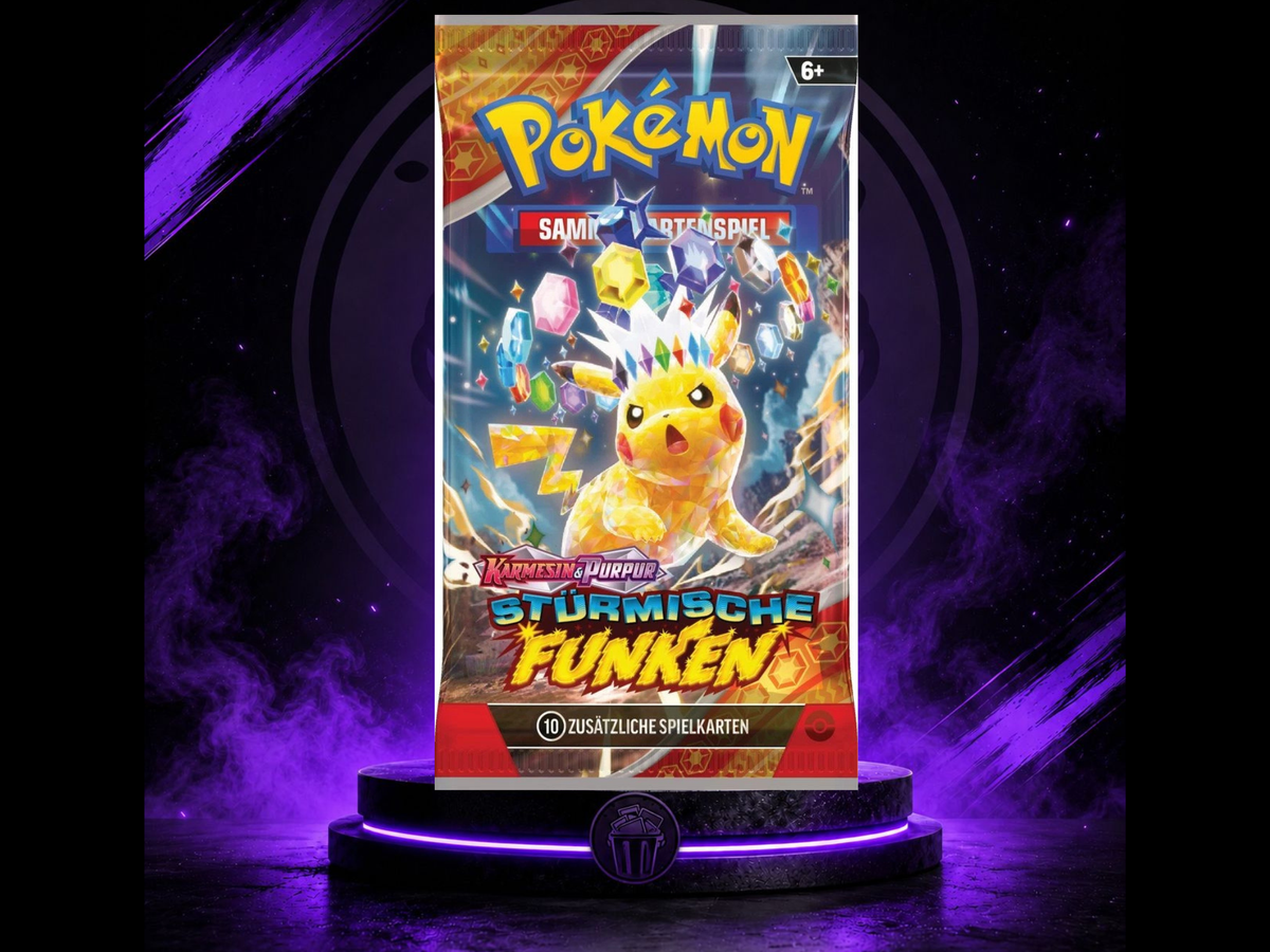 Stürmische Funken Booster Pack deutsch