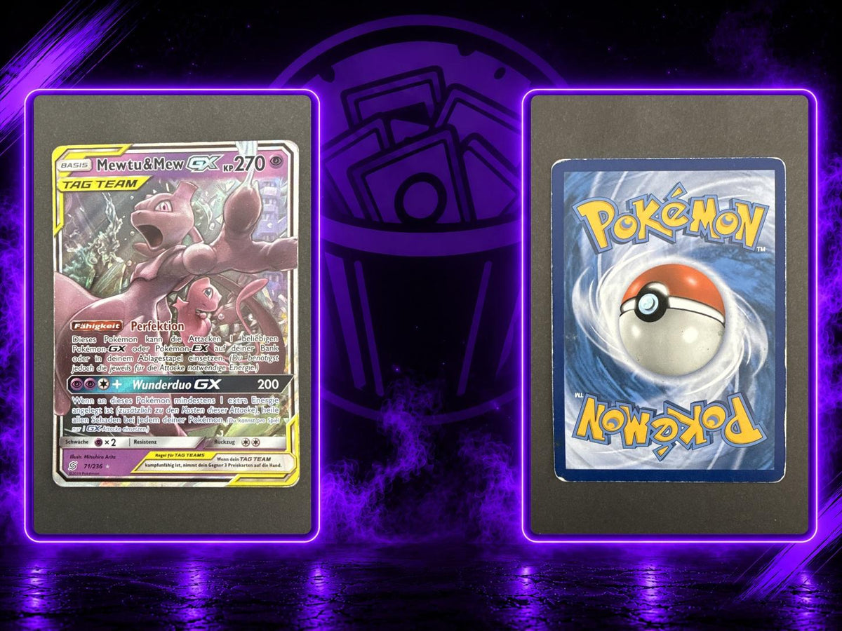 Mewtu & Mew GX Tag Team GD DE